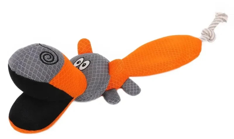 FREEDOG PELUCHE HAPPY DOG HIPPO NARANJA 51CM