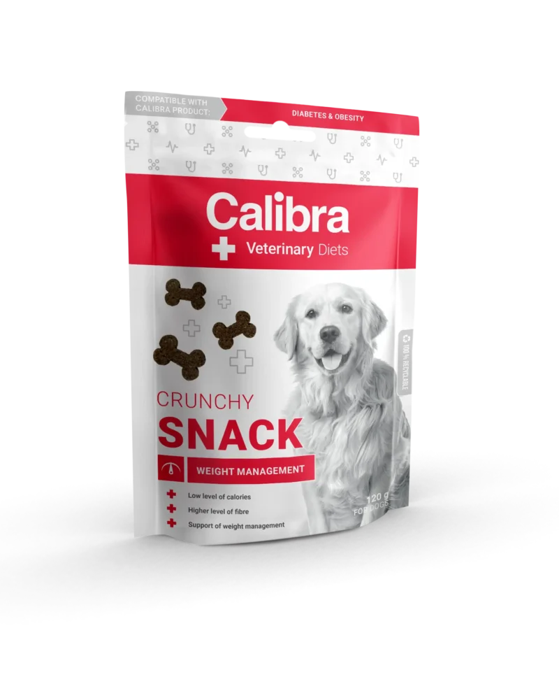 CALIBRA VET DIET DOG CRUNCHY SNACK WEIGHT MANAGEMENT 120G