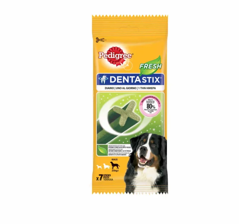PEDIGREE DENTASTIX FRESH GRANDE 270GR 10X7BARRITAS