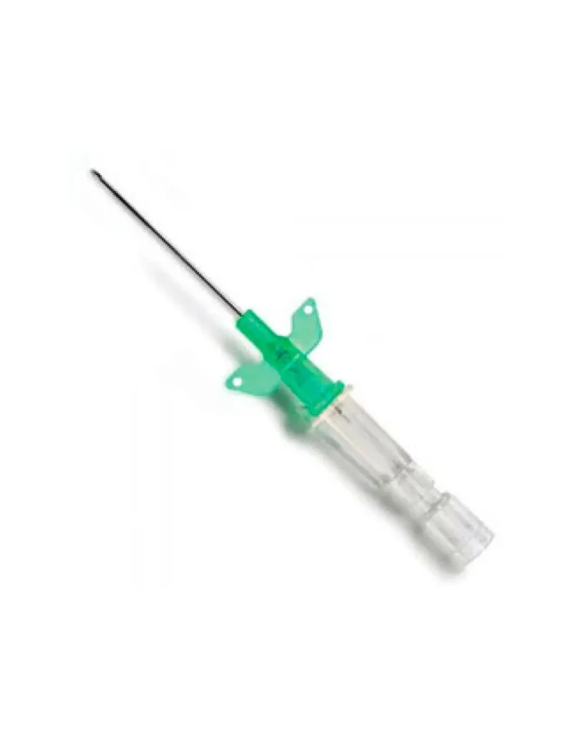 CATETER IV INTROCAN CON ALAS  1,3X32MM 18G VERDE 50UD BRAUN