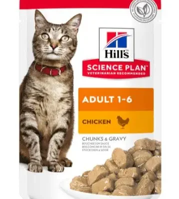 HILL'S HSP FELINE STERILISED POLLO POUCH CAJA 12X85GR