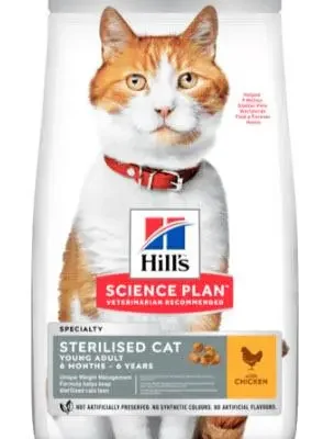 HILL'S HSP FELINE ADULT STERILISED POLLO 7KG
