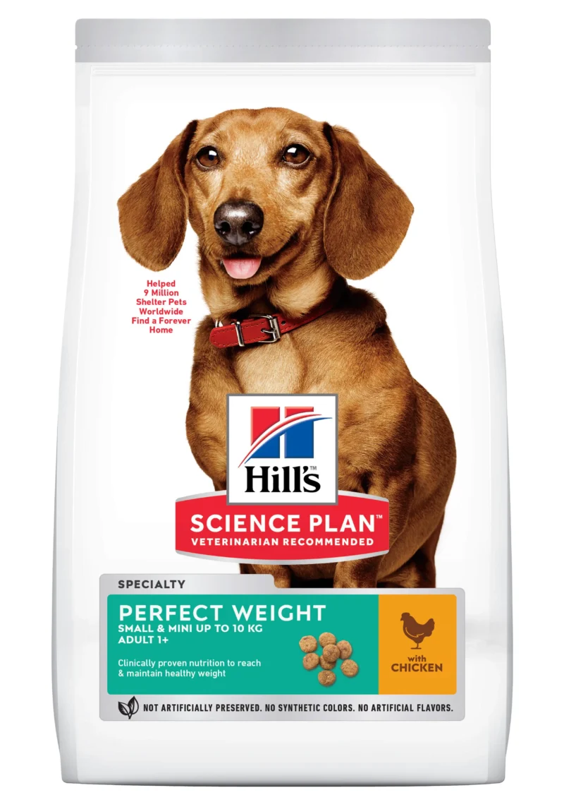 HILL'S HSP CANIN ADULT PERFECT WEIGHT SMALL MINI POLLO 1,5KG