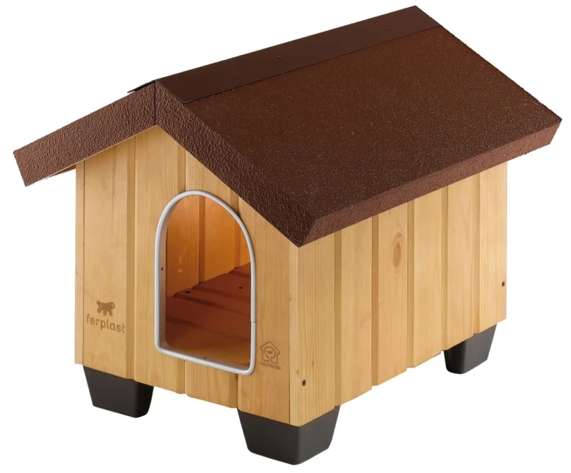 FERPLAST CASETA EXTERIOR MADERA DOMUS MINI 50X65X47,5CM