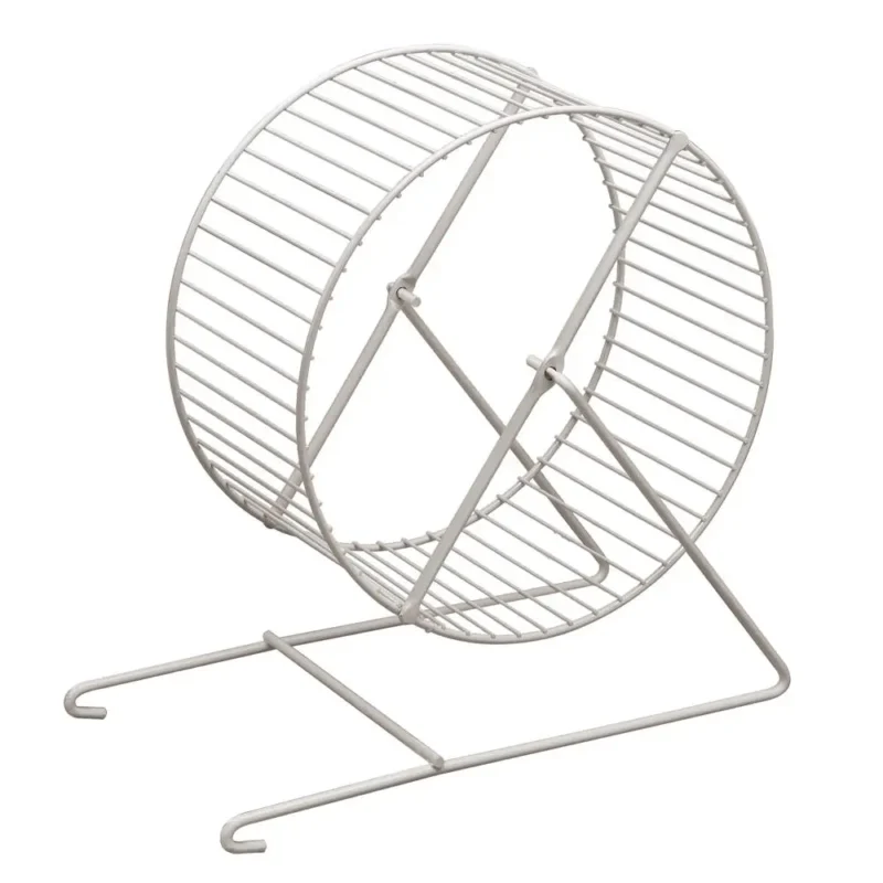 FERPLAST RUEDA GIRATORIA DE METAL PARA HAMSTER 24X25CM