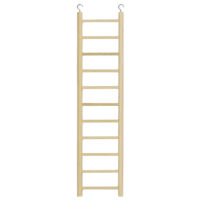 FERPLAST ESCALERA MADERA PARA PERIQUITOS CACATUAS 11X45CM