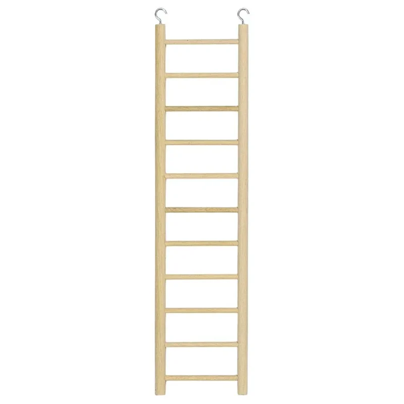 FERPLAST ESCALERA MADERA PARA PERIQUITOS CACATUAS 11X45CM