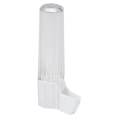 FERPLAST BEBEDERO DE PLASTICO PARA PAJAROS CRISTAL 650ML