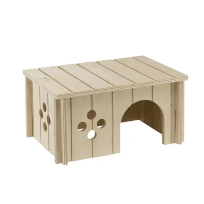 FERPLAST CASETA DE MADERA SIN PARA ROEDORES 26X17,3X13CM