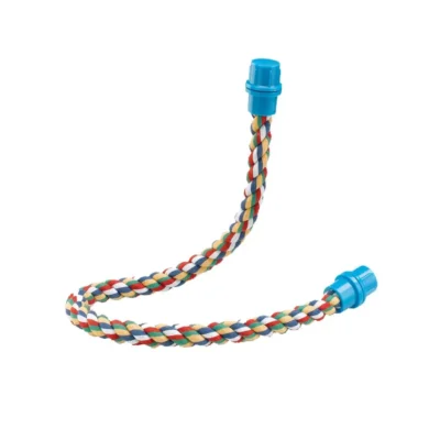 FERPLAST PERCHA FLEXIBLE DE ALGODON PARA LORO 66CM