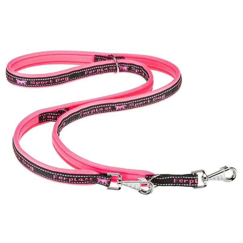 FERPLAST CORREA SPORT DOG GA25 200 ROSA