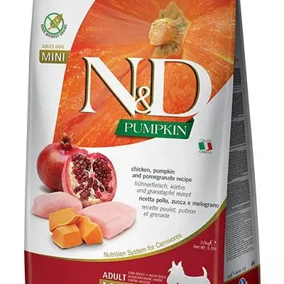 FARMINA ND DOG PUMPKIN MINI POLLO 7KG