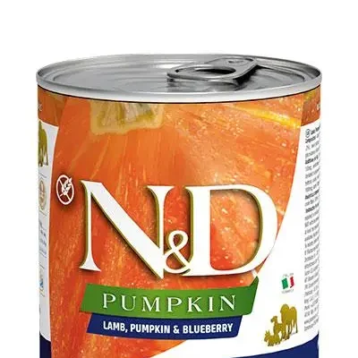 FARMINA ND DOG PUMPKIN CORDERO CAJA 6X285GR