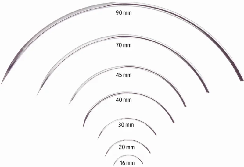 AGULHAS SUTURA 3/8 TAPER SZ 12(38MM) OLHO REGUL 12U COVETRUS