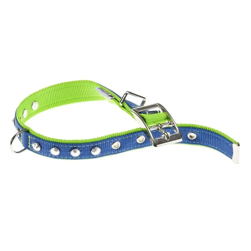 FERPLAST COLLAR DUAL CF15 35  AZUL VERDE
