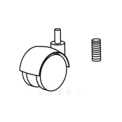 FERPLAST KIT RUEDA TORNILLO L239 4UDS