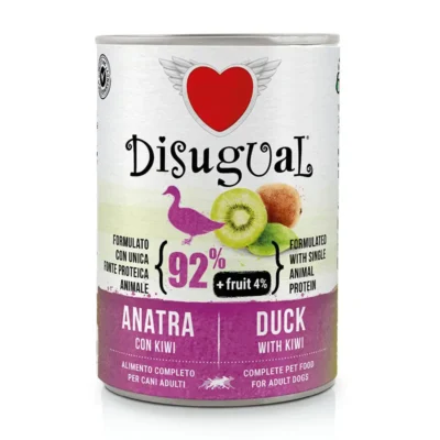 DISUGUAL FRUIT DOG PATO KIWI 6X400GR