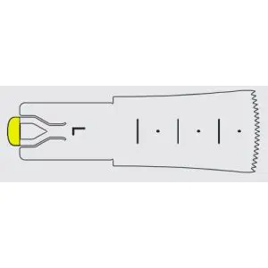 HOJA DE SIERRA L SAGITTAL 35/10/0,7 1UD BRAUN (NDR)