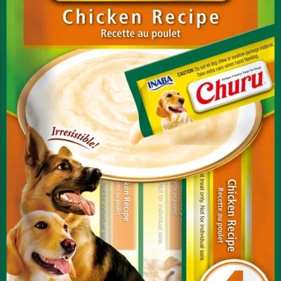 CHURU DOG RECETA DE POLLO DISPLAY 12X56GR