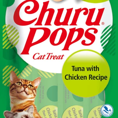 CHURU CAT POPS RECETA DE ATUN CON POLLO DISPLAY 12X60GR