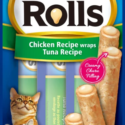 CHURU CAT ROLLS RECETA DE ATUN DISPLAY 12X40GR