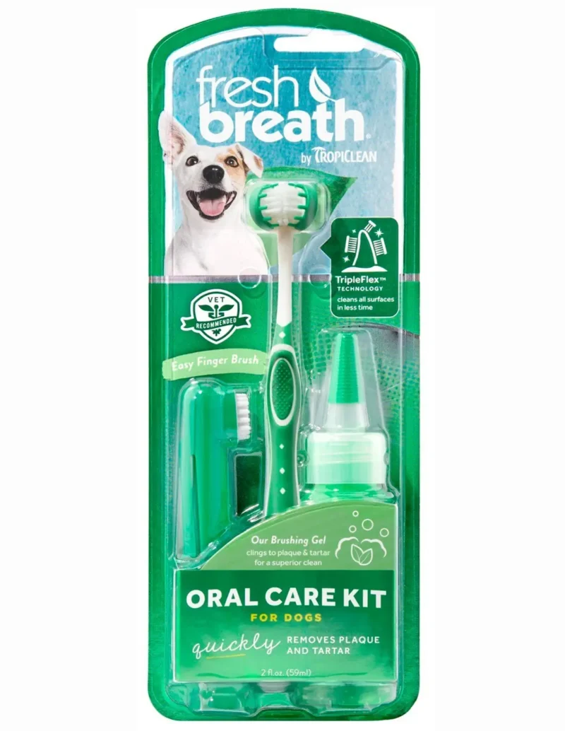 TROPICLEAN FRESH BREATH KIT HIGIENE DENTAL PERROS PEQ Y MED