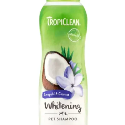 TROPICLEAN CHAMPU PELO BLANCO FLOR AWAPUHI COCO 355ML