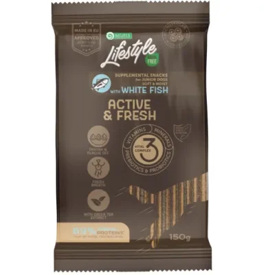 NATURE'S P DOG SNACK LIFESTYLE GF ACTIVE & FRESH 150GR
