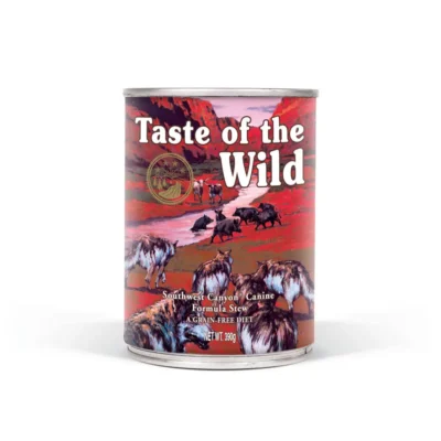 TASTE CANINE ADULT SOUTHWEST CANYON JABALI CAJA 12X390GR