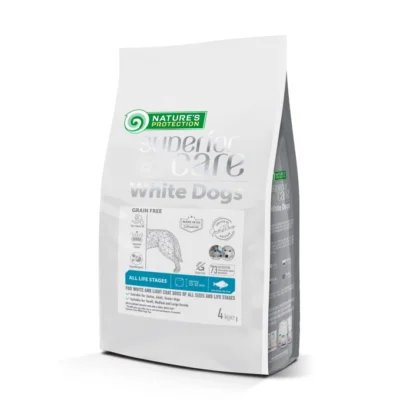 NATURE'S P SC WHITE DOG ADULT GRAIN FREE PESCADO BLANCO 4KG