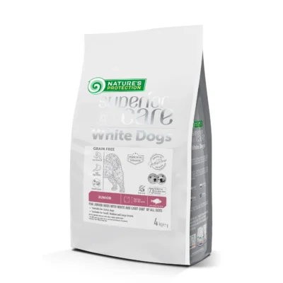 NATURE'S P SC WHITE DOG JUNIOR GRAIN FREE PESCADO BLANCO 4KG