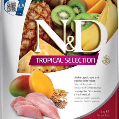 FARMINA ND DOG TROPICAL SELECTION MINI POLLO 5KG