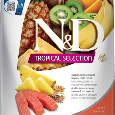 FARMINA ND DOG TROPICAL SELECTION MINI SALMON 5KG