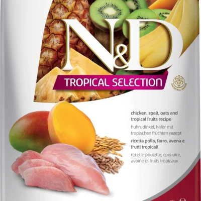 FARMINA ND DOG TROPICAL SELECTION MED MAXI POLLO 10KG