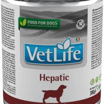 FARMINA VET LIFE NATURAL DIET DOG HEPATIC 6X300GR