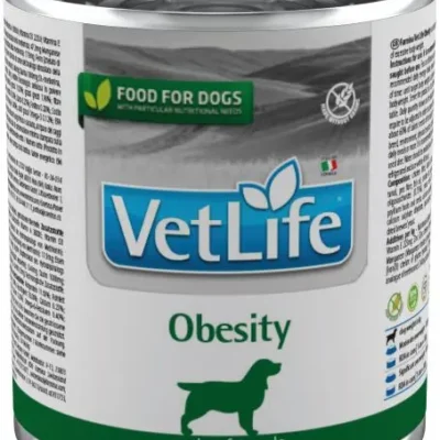 FARMINA VET LIFE NATURAL DIET DOG OBESITY 6X300GR