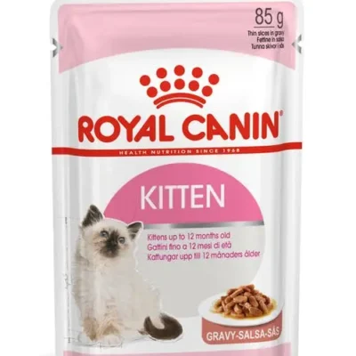 ROYAL FELINE KITTEN SALSA POUCH CAJA 12X85GR