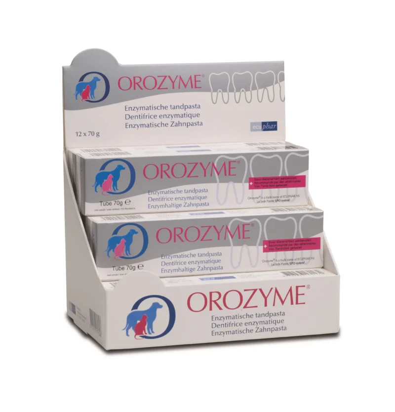DISPLAY OROZYME GEL DENTRIFICO 12UDS