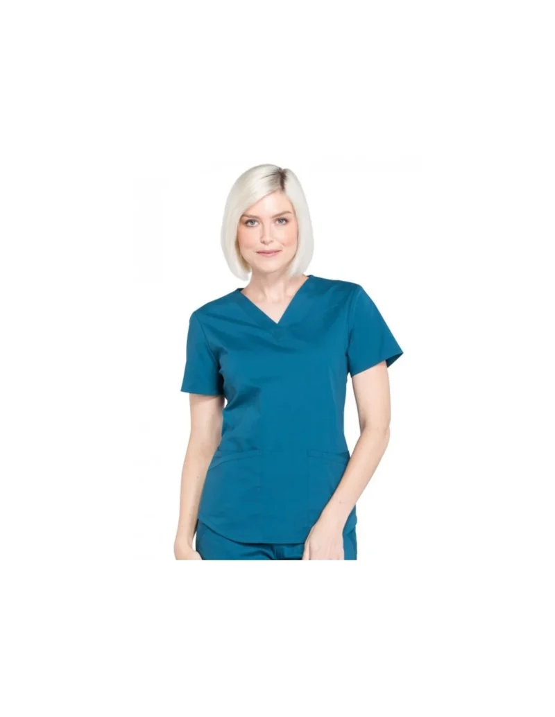 CHEROKEE TOP FEMENINO CUELLO V PROFESSIONALS CAR / TALLA: L