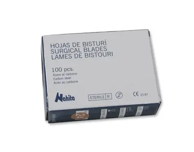 HOJAS DE BISTURI N 21 100UDS AUXILAB