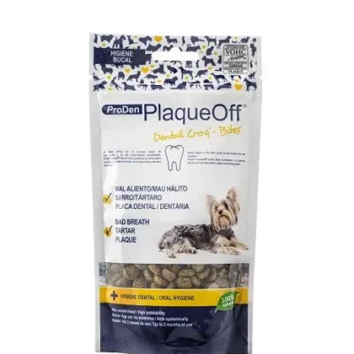 PLAQUEOFF DENTAL CROQ PERRO 60GR