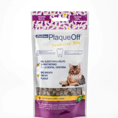 PLAQUEOFF DENTAL CROQ GATO 60GR
