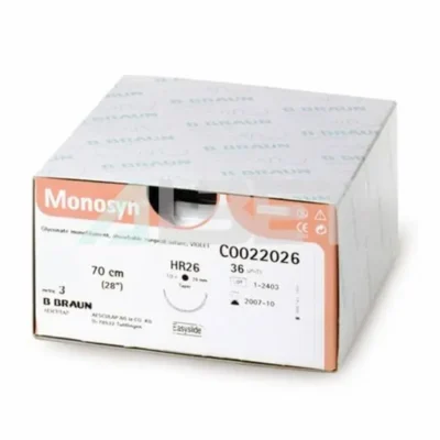 MONOSYN VIOLET 5/0 70CM HR17 RCP 12UDS BRAUN