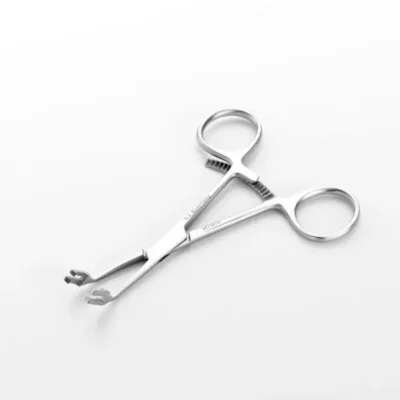 001207B FORCEPS OSEOS IKUTA CURVO PARA ALAMBRE 2MM