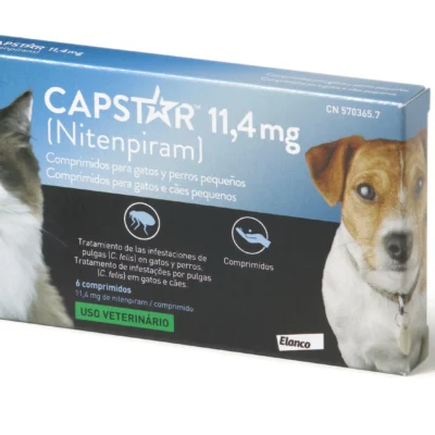 CAPSTAR-11,45 6CPD 1-11KG PERRO/GATO