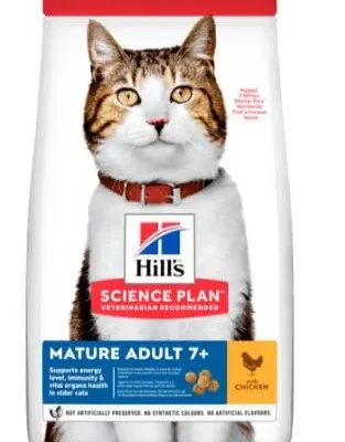 HILL'S HSP FELINE MATURE ADULT 7+ POLLO 10KG
