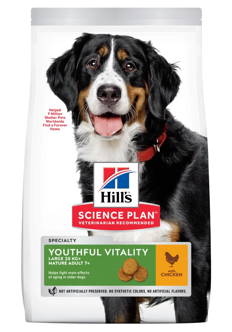 HILL'S HSP CANINE MATURE VITALITY LARGE POLLO 14KG