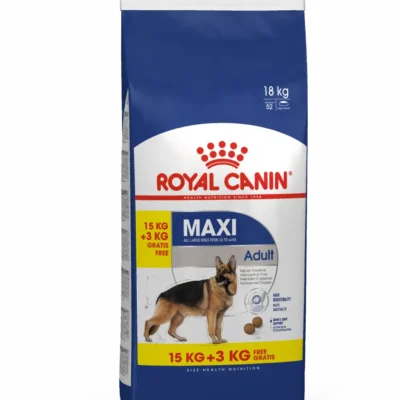 ROYAL CANINE ADULT MAXI 15KG+3KG