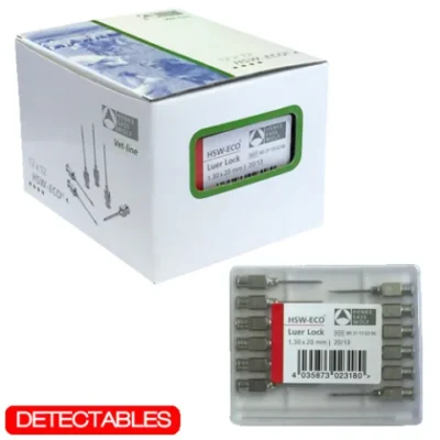 AGUJAS ECO HENKE LUER LOCK 40X20 12UDS