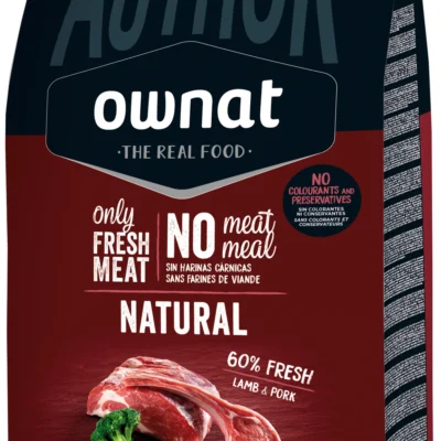 OWNAT AUTHOR FRESH LAMB & PORK DOG 3 KG (NDR)